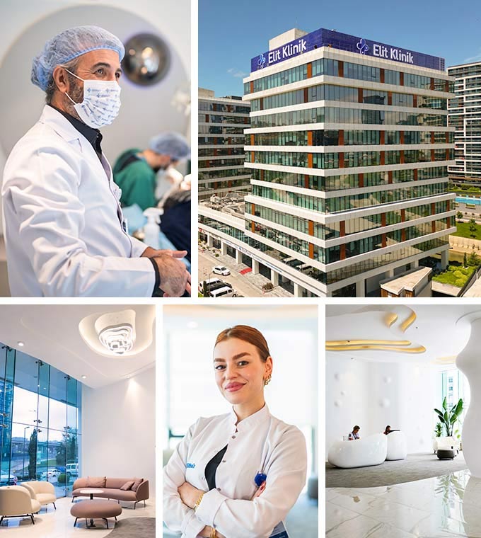 Elithair clinic collage